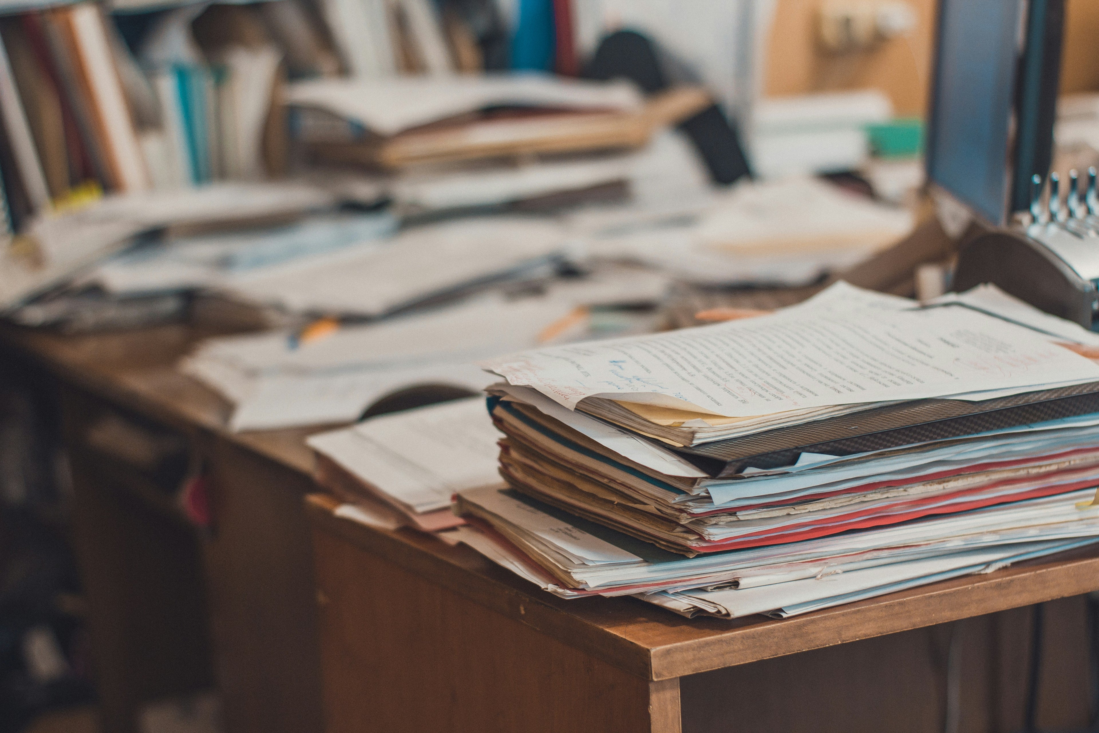 Business document cleanup